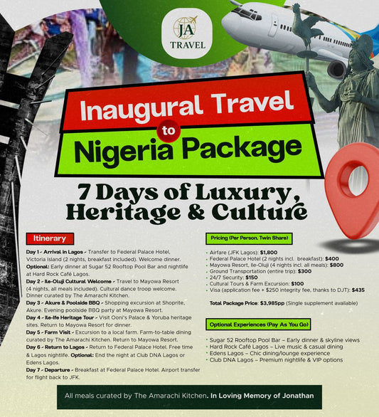 Travel To Nigeria Package