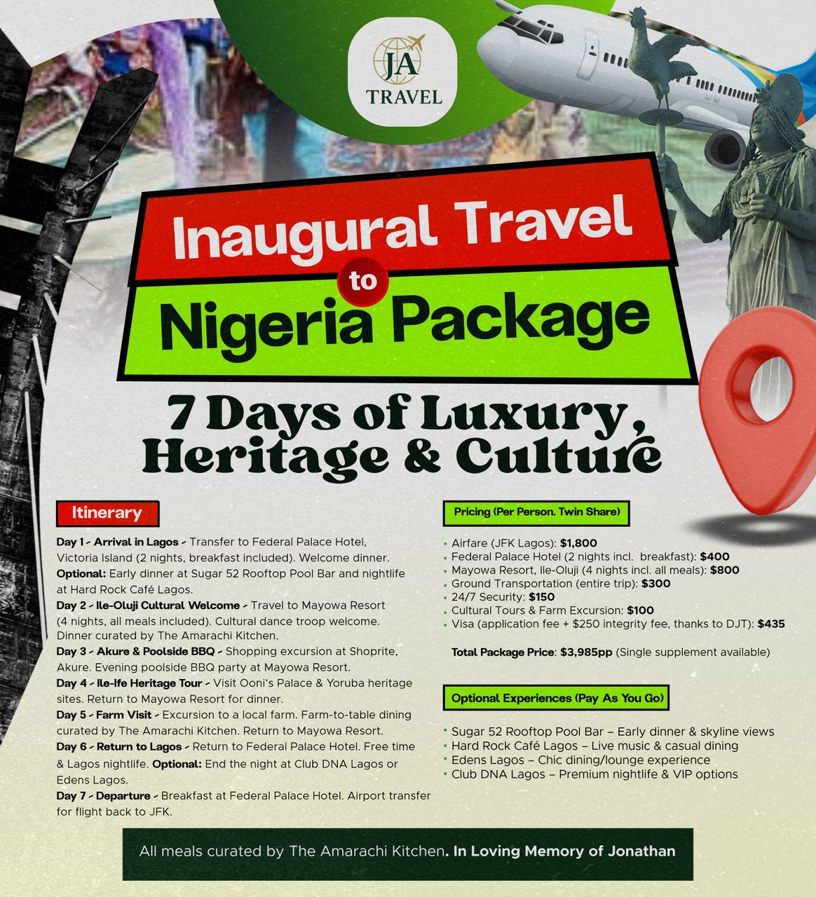 Travel To Nigeria Package